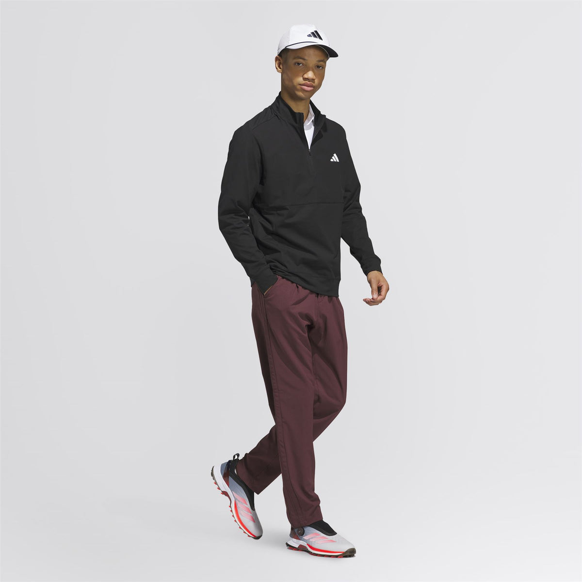 Ultimate365 Tour Quarter Zip Mid Layer Black