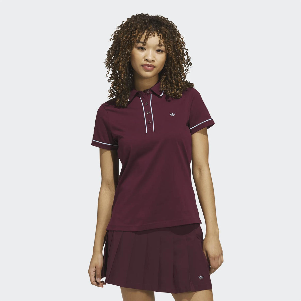 Originals Solid Polo Maroon