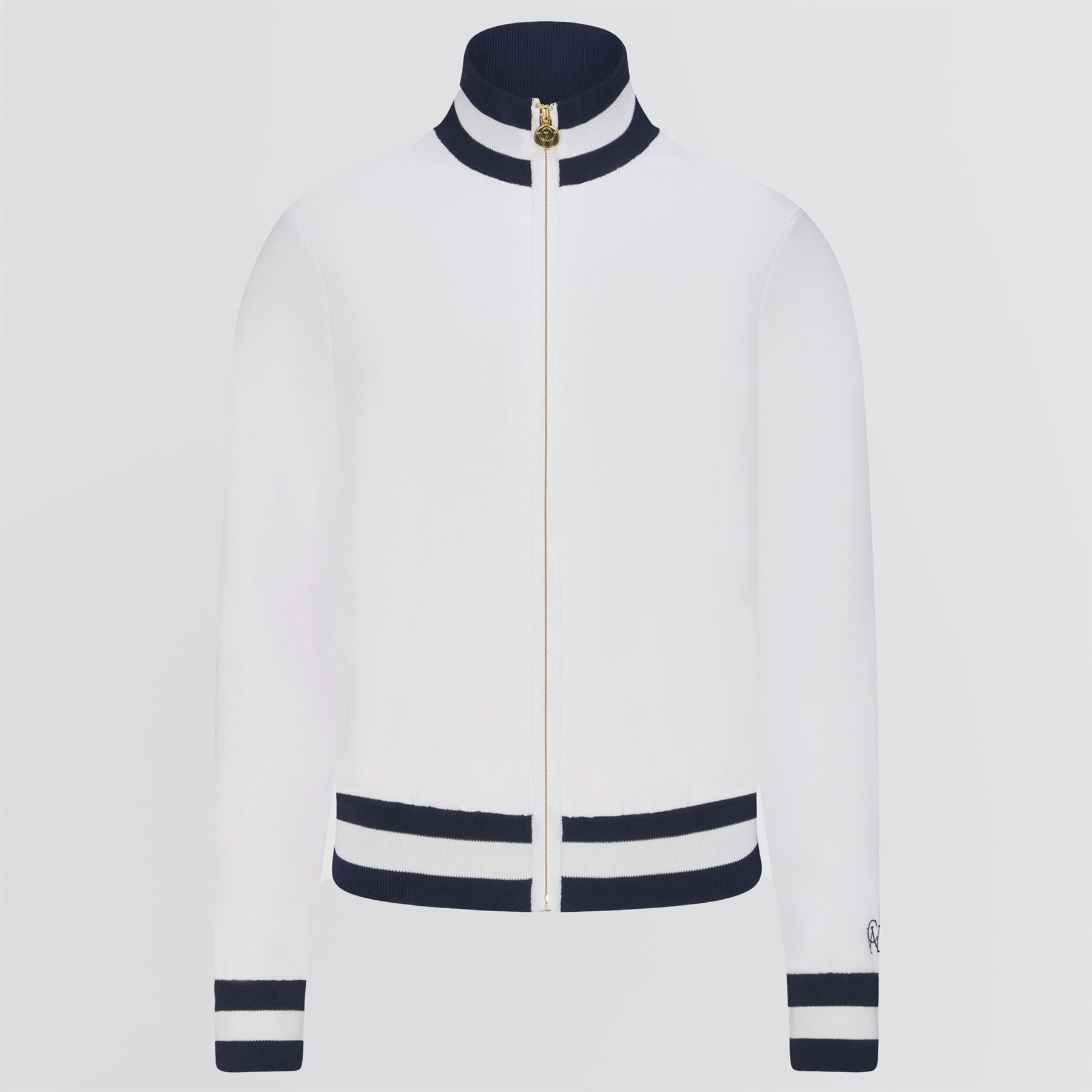Anne Cardigan White/Legacy Navy