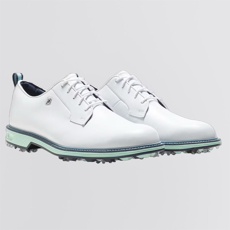 Premiere Series Field Spiked Golf Shoes White/Mint/Blue