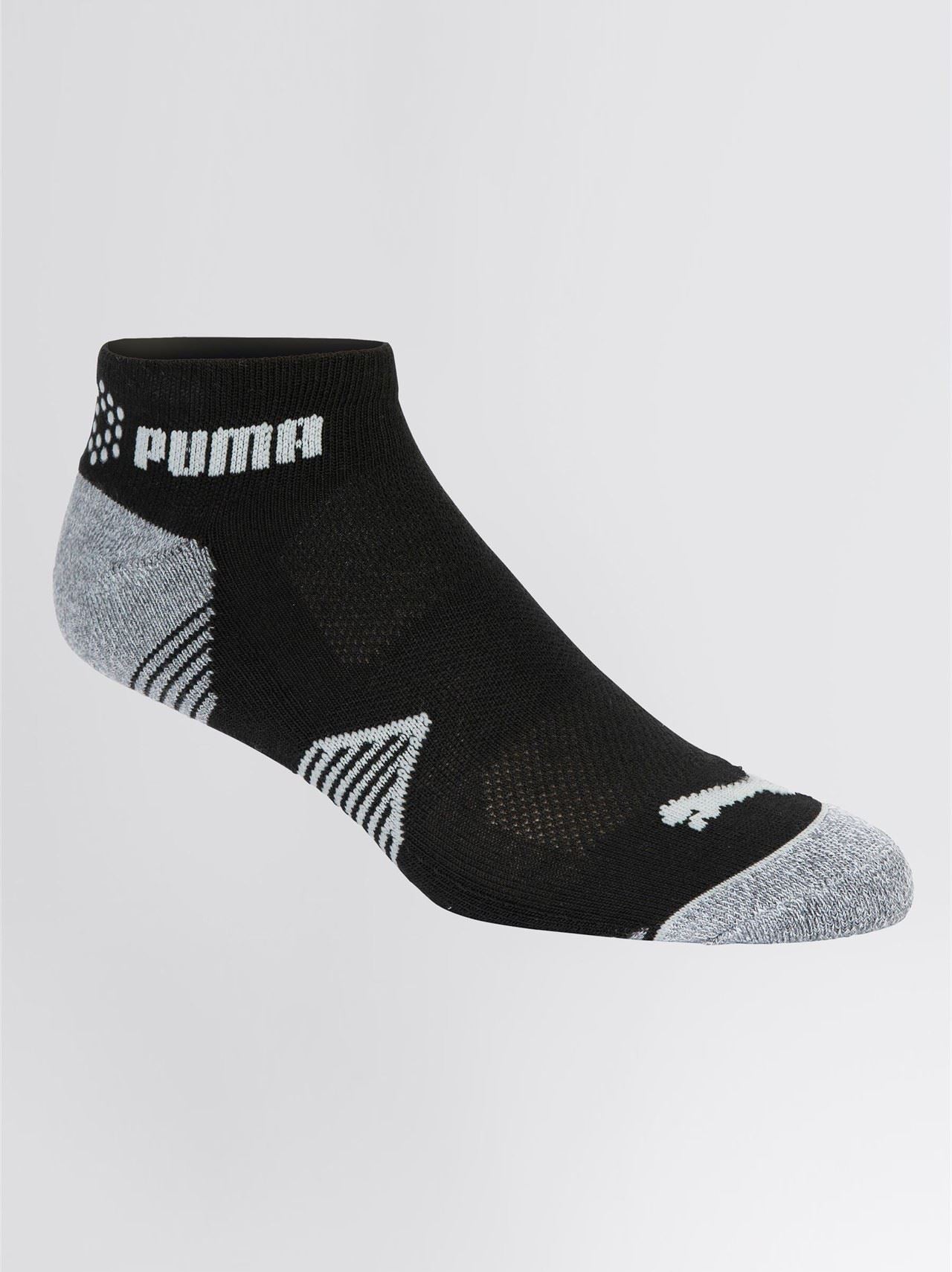 Essential Quarter Cut Sock Three Pack Black