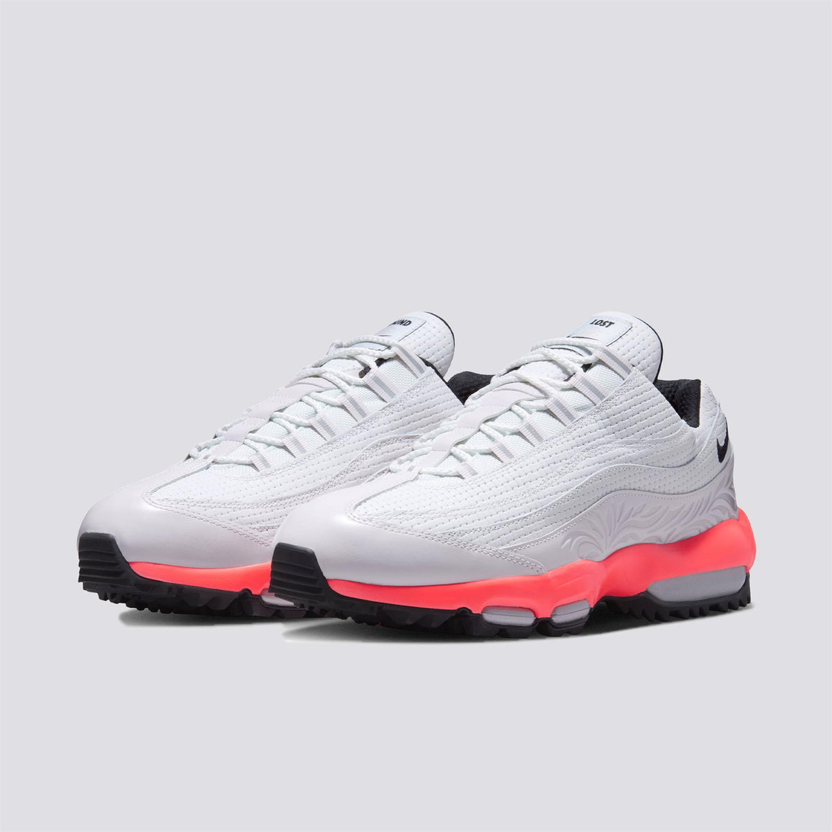 Air Max '95 NRG P26 Spikeless Golf Shoes Off White/Black Hot Lava/Metallic Silver