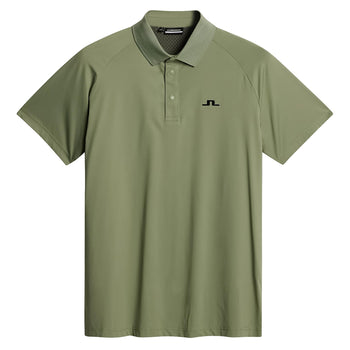 Tech Hybrid Regular Fit Polo Oil Green