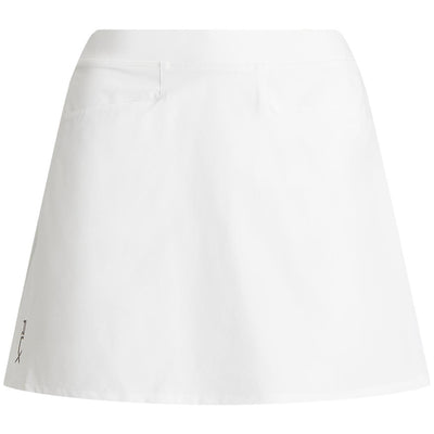 Jupe-short plissée RLX 17 pouces pour femme, blanc céramique - SS24