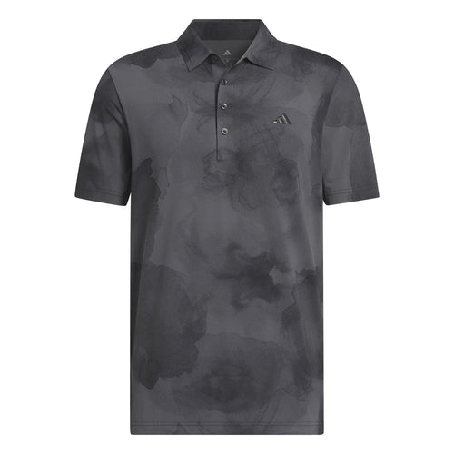 Ultimate365 Tour Printed Polo Black/Grey - SS25