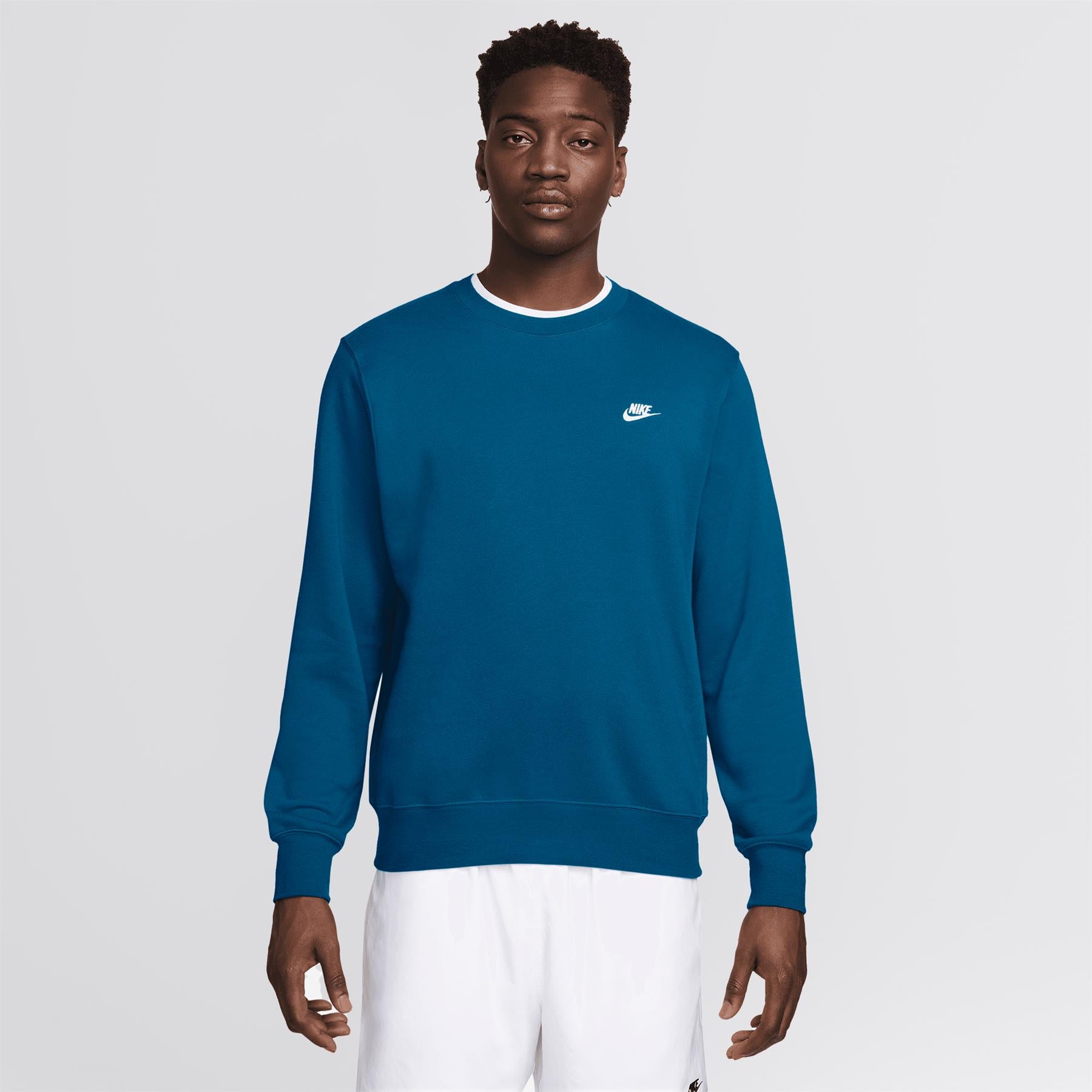 x Nike Golf Club Crew Neck Green Abyss/White