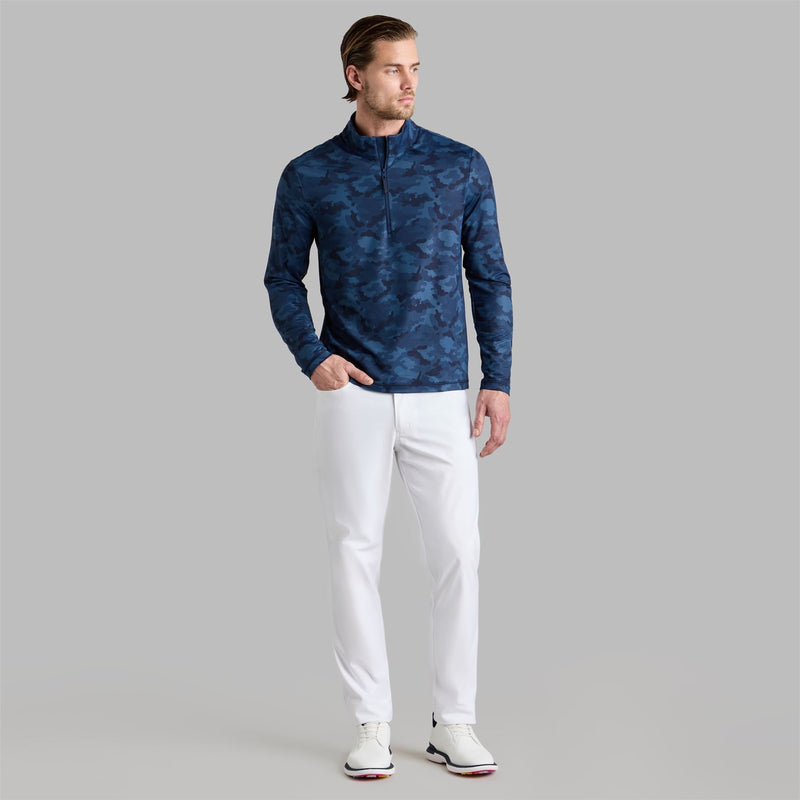 Brushed Back Tech Quarter Zip Pullover