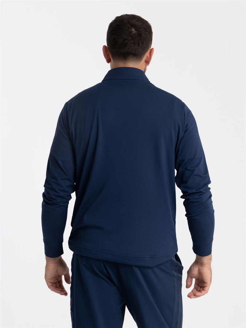 Ultimate365 Tour Quarter Zip Mid Layer Navy