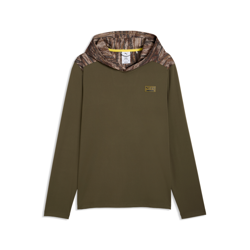 x REALTREE Cloudspun Tech Hoodie Dusty Olive