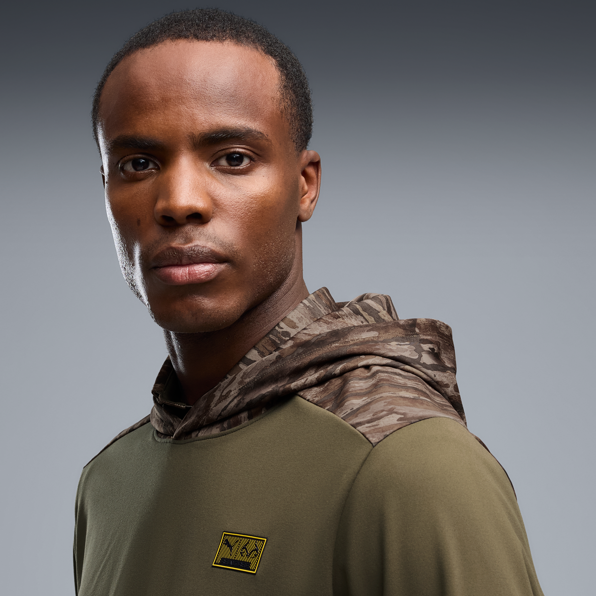 x REALTREE Cloudspun Tech Hoodie Dusty Olive