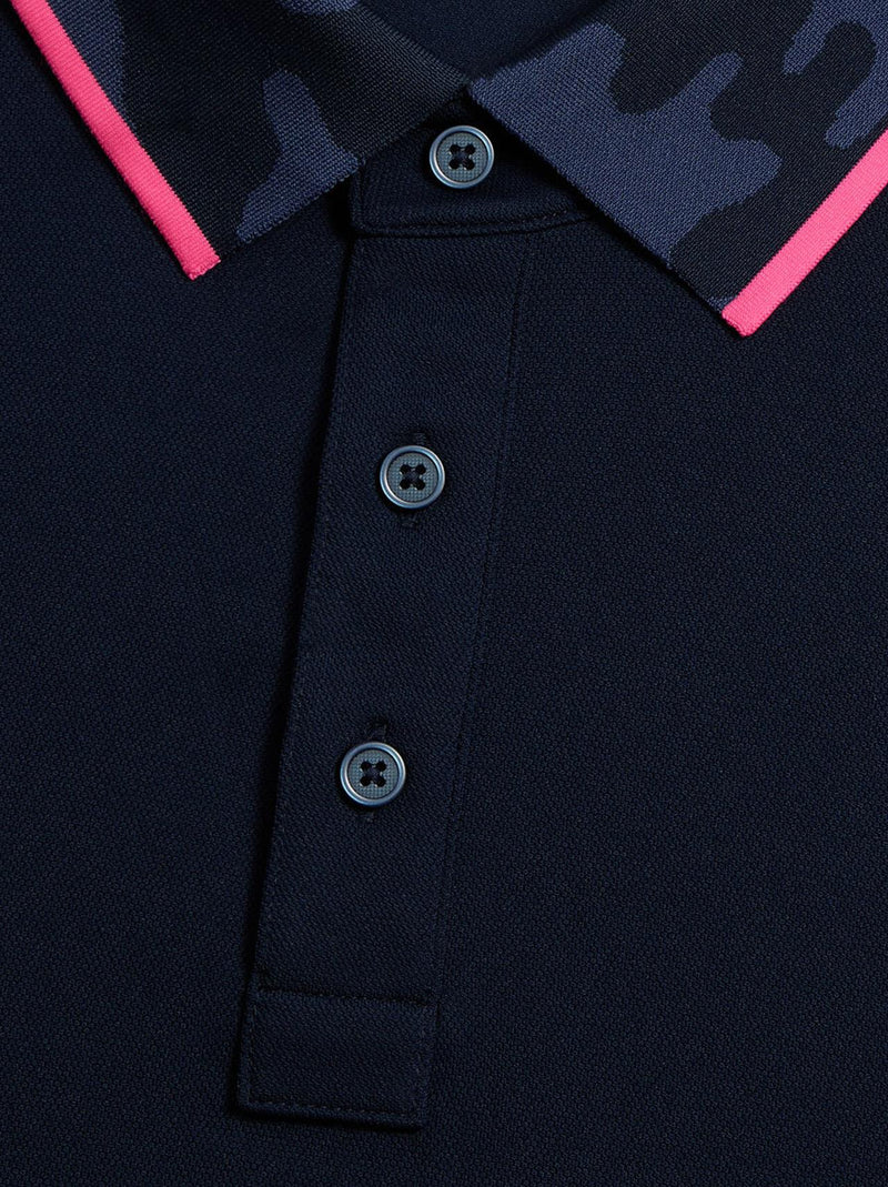 G/FORE x TRENDYGOLF GOLF Camo Collar Performance Pique Polo Twilight