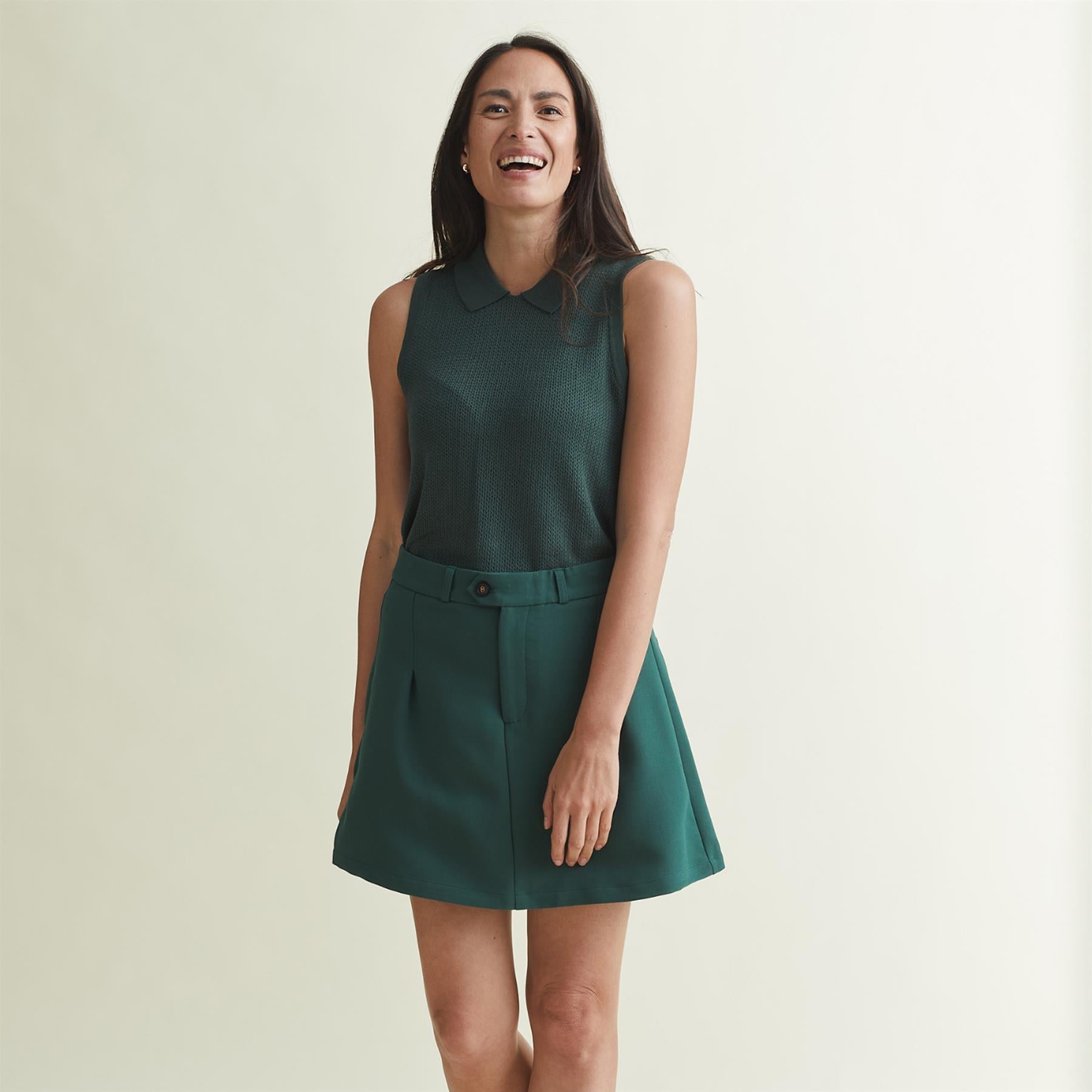 Crochet Sleeveless Top Jade