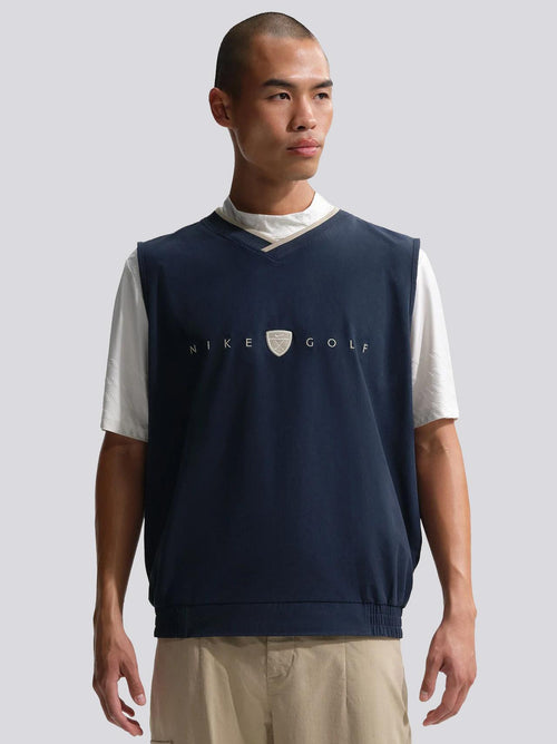 Dri-FIT Fairway Fresh Wind Vest College Navy/Limestone