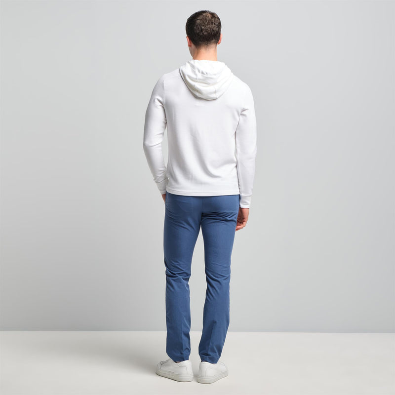 RLX Performance Tech Waffle Knit Hoodie Ceramic White