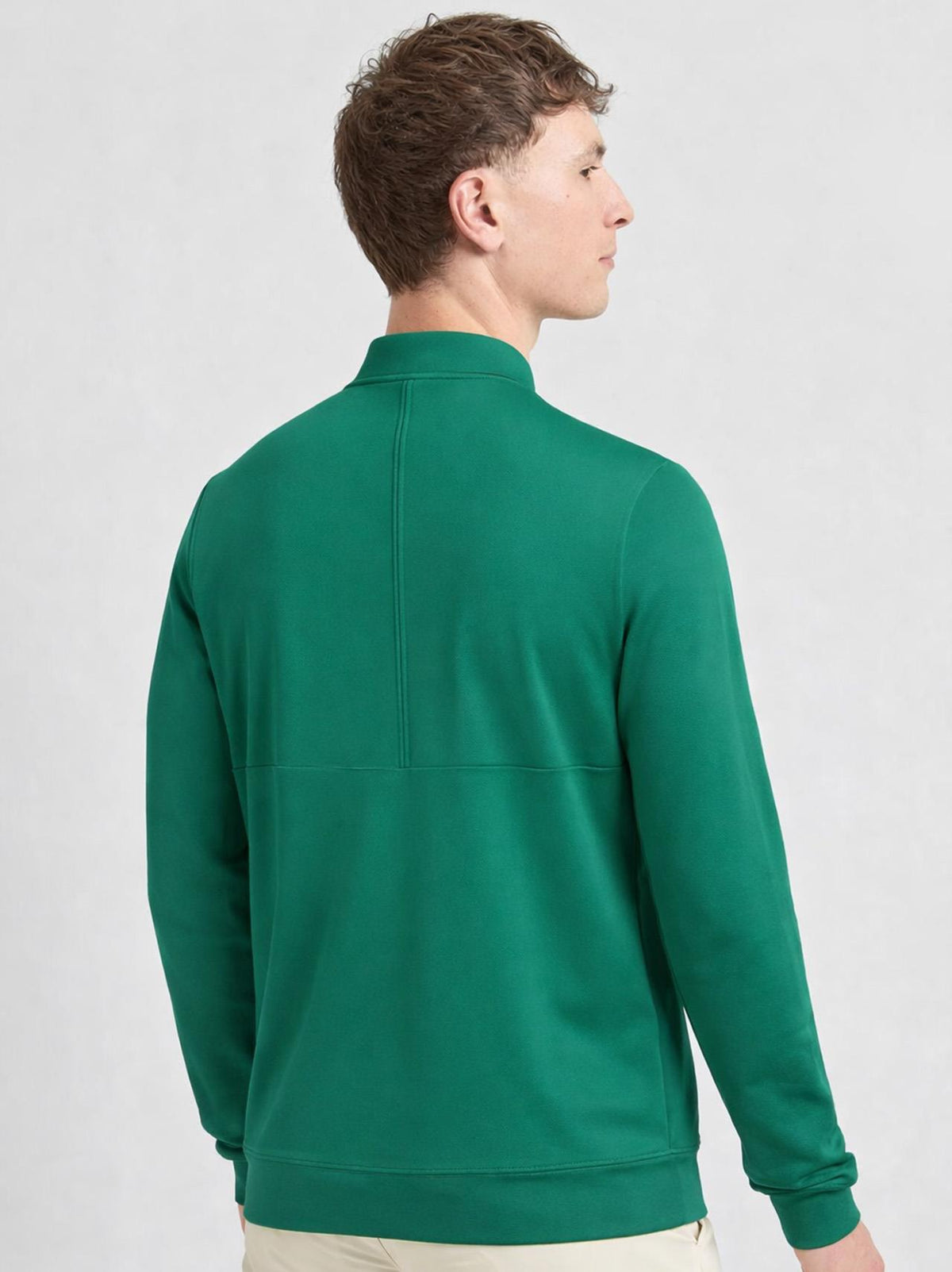 30904 Quarter Zip Lusso Green