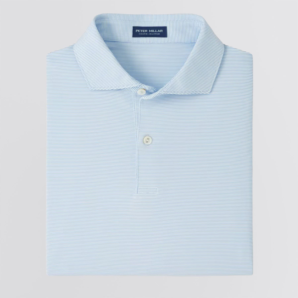 Treble Performance Jersey Polo Blue Brisk