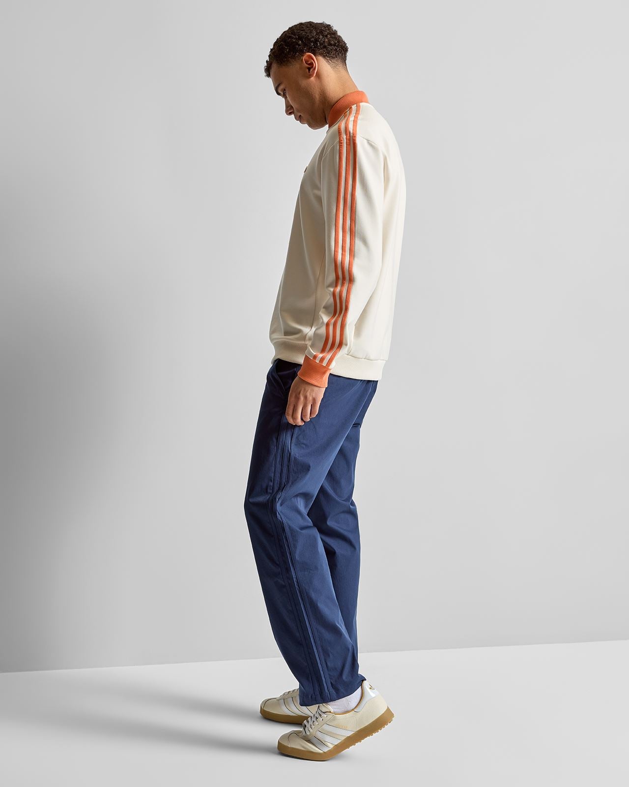  originals 3 STRIPES フード付きスウェットL adidas Originals 3-Stripe White/Dusky Orange – TRENDYGOLF UK