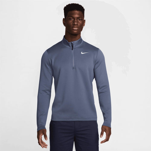 Dri-FIT Victory Therma Flex Half Zip Mid Layer Diffused Blue/Obsidian/White