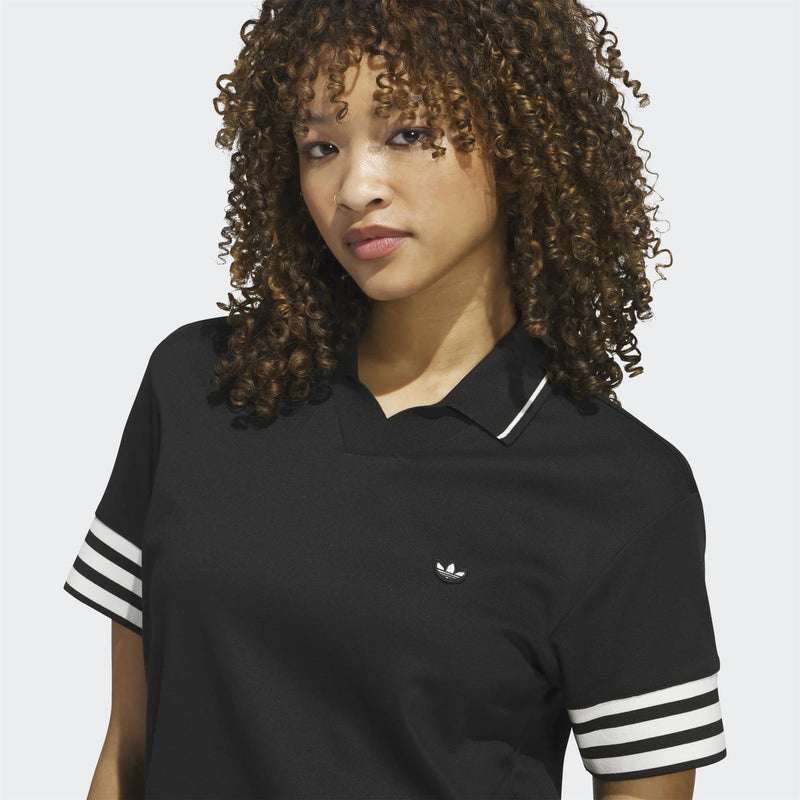Originals 3 Stripe Polo Black