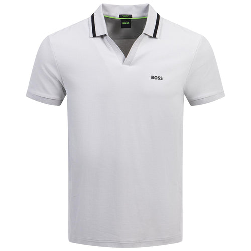 Palle Tape Rib Polo Light Grey - SS25