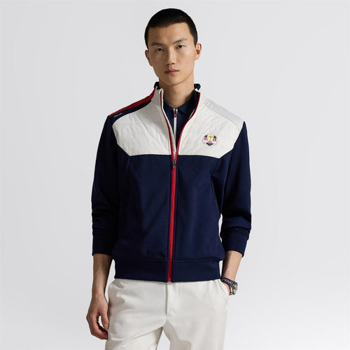 US Ryder Cup Hybrid Pullover Ceramic White/Refined Navy