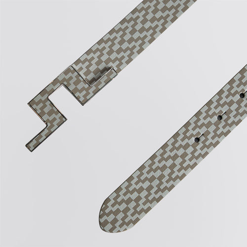 Bentley Printed Belt Bridge Stack Brindle