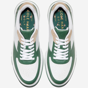GRANDPRO Crossover Golf Shoes Myrtle/Optic White