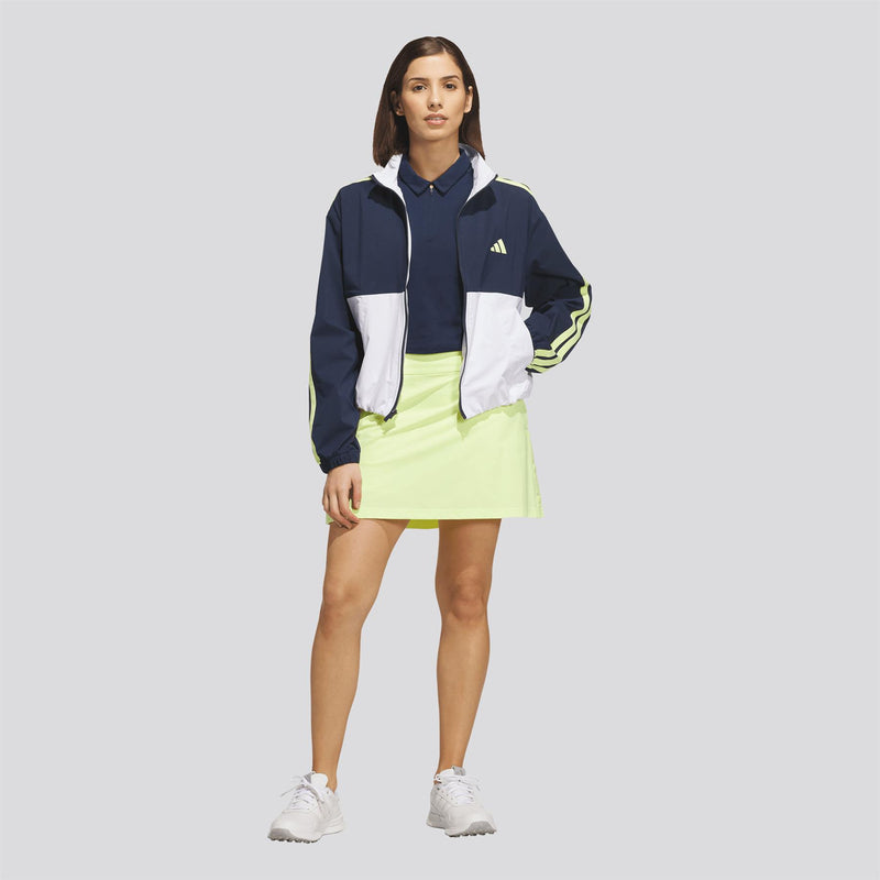 Beyond The Course Colour Block Twistweave Full Zip Jacket Collegiate Navy/White