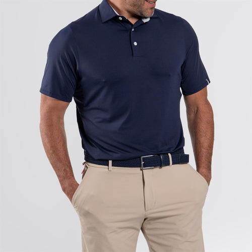 Soren Solid Polo Atlanta Blue