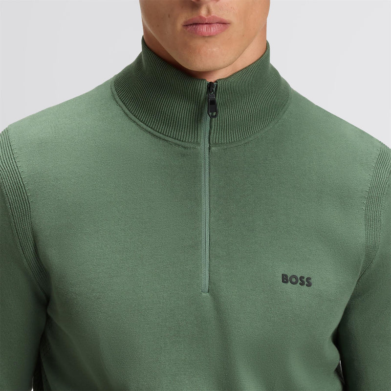 Ever-X Quarter Zip Open Green