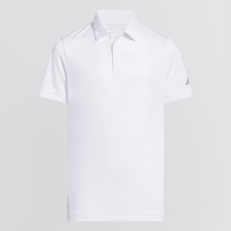 Boys Performance Polo White