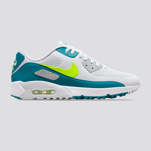 Air Max '90 Spikeless Golf Shoes White/Volt/Bright Spruce