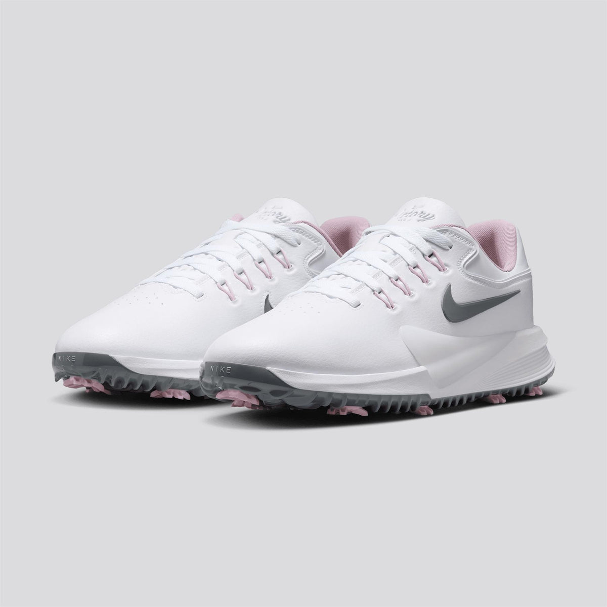 Victory Pro 4 Spiked Golf Shoes White/Pencil Pint/Bleached Lilac
