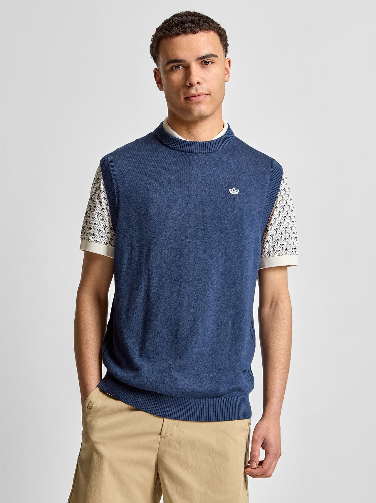 Originals Cashmere Vest Night Indigo