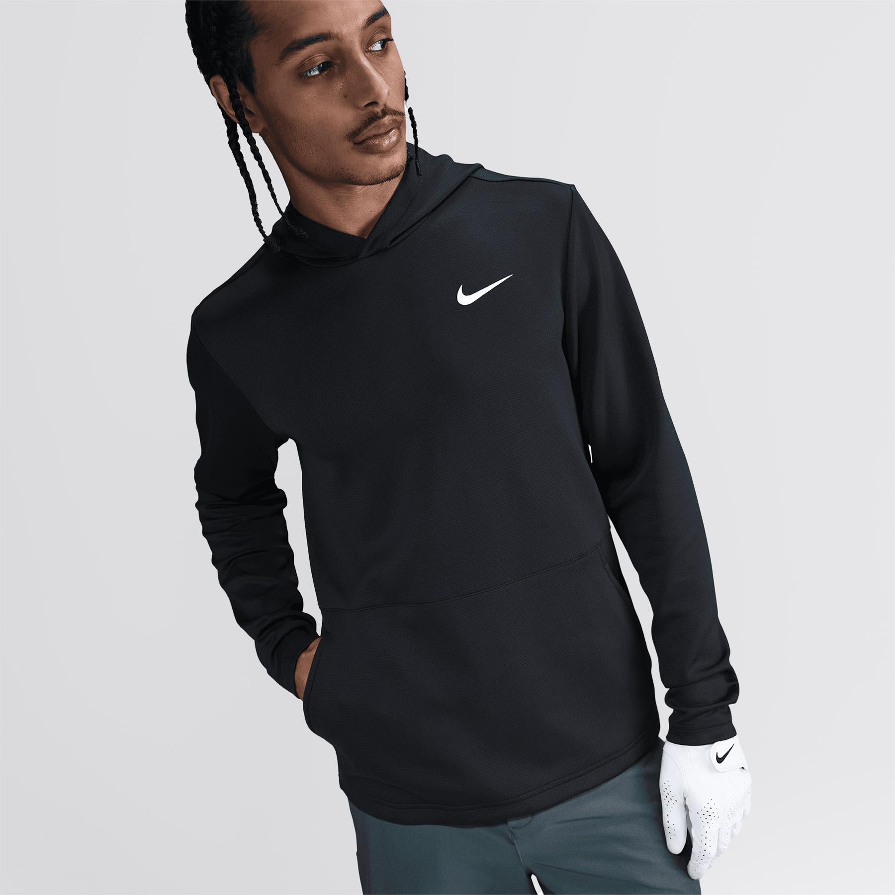 nike crew neck hoodie