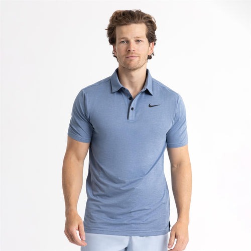 Dri-FIT Tour Piping Polo Light Armory Blue/Black