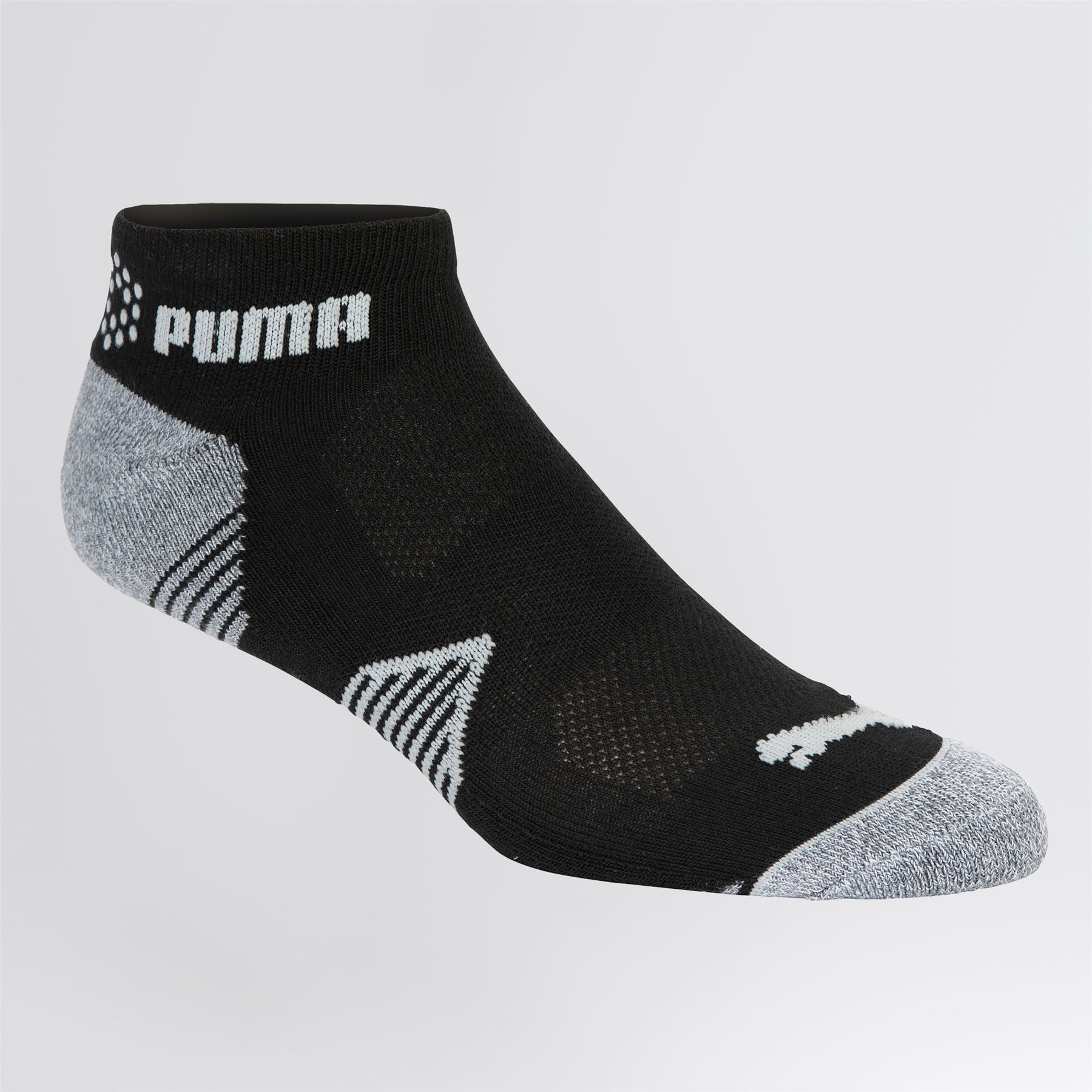 Essential Quarter Cut Sock Three Pack Black