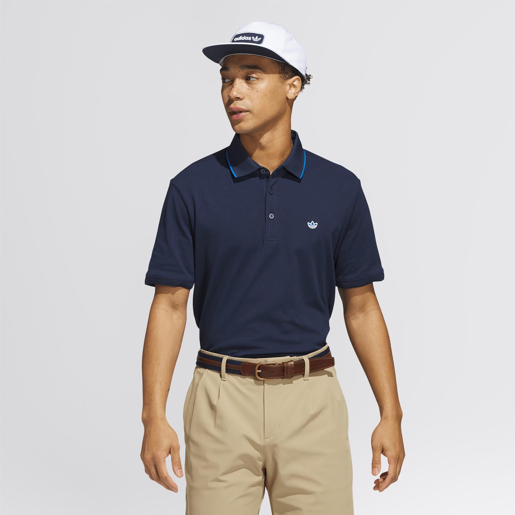 Twistknit Trefoil Polo Night Indigo