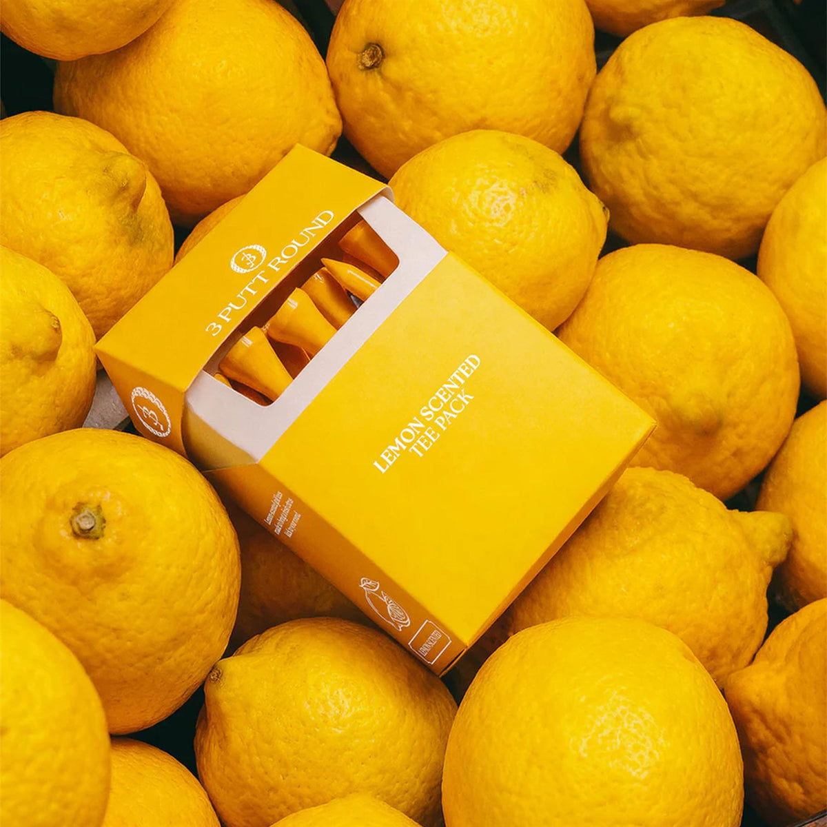 Lemon Scent Coloured Tee Pack Yellow