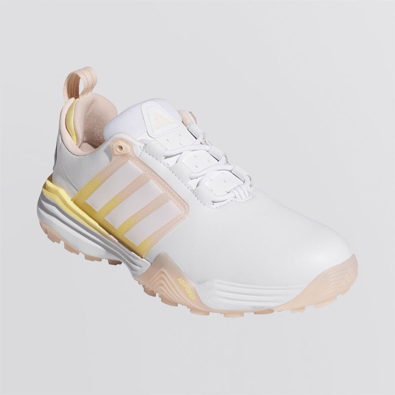 ADIPOWER '26 Spikeless Golf Shoes Footwear White/Blush Pink/Ice Tangerine