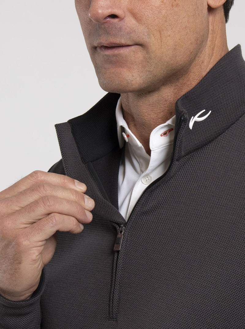 Essentials Half-Zip Espresso/Black