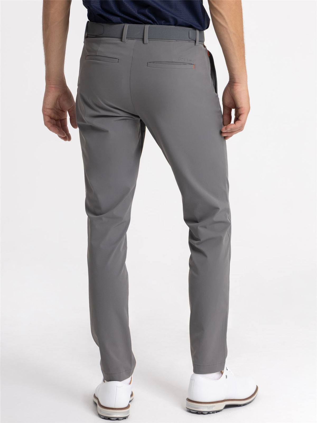 Iver Tailored Fit Trousers Steel Grey