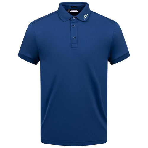 KV Regular Fit TX Jersey Print Polo Estate Blue - SS24