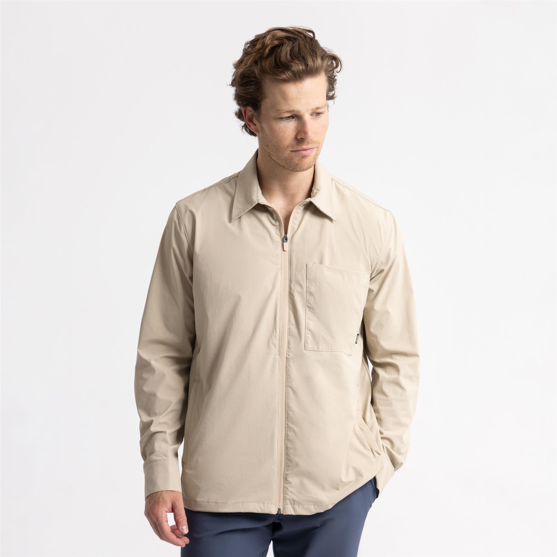 Golf Overshirt Beige