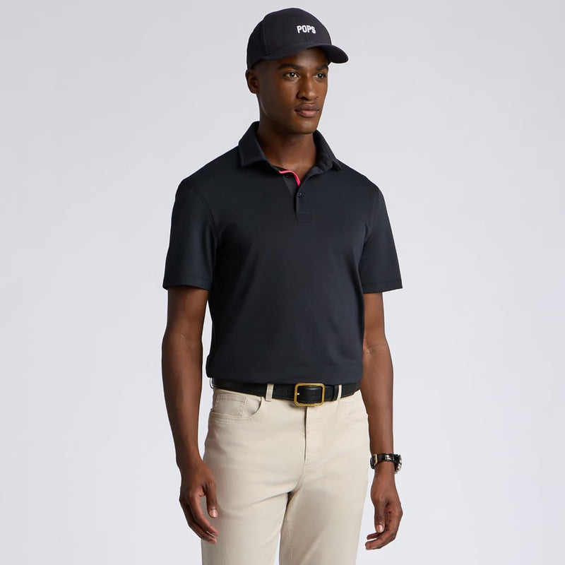 All Play Stretch Knit Polo Onyx