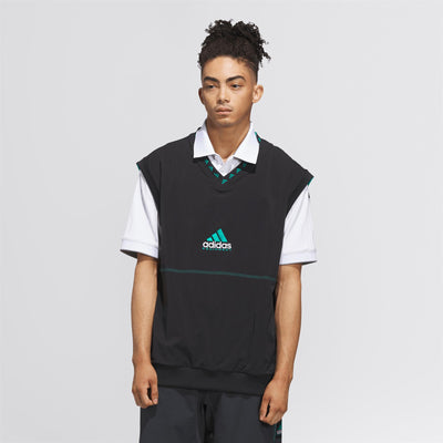 Equipment Reversible Vest Black/Green