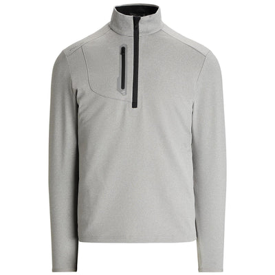 RLX Classic Fit Stretch Jersey Half Zip Mid Layer Andover Grey - 2024