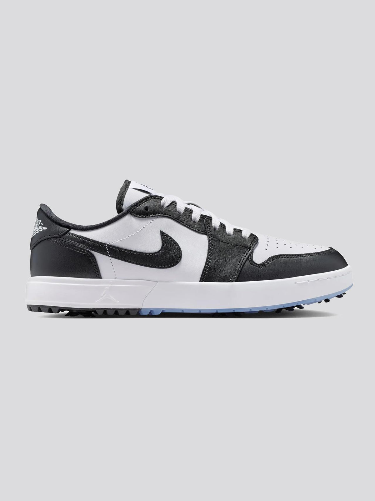 Air Jordan 1 Low Spiked Golf Shoes White/Black