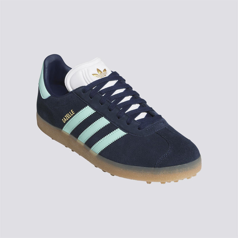 Gazelle Spikeless Golf Shoes Night Indigo/Clear Mint/Footwear White