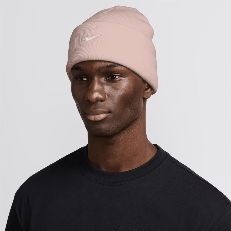 Peak Swoosh Beanie Silt Red/White